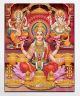 Lord Laxmi, Lord Ganesha And Lord Saraswati Canvas Print