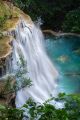 Waterfall In The Jungle Canvas Print