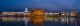 Amazing Night View Of Golden Temple (Darbar Sahib) Canvas Print