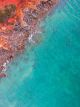 Aerial view of Gantheaume Point in Broome, Western Australia Canvas Print