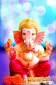  Lord Ganesha With Textured Background Canvas Print