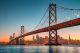 Beautiful Golden Evening Light At sunset In Summer, San Francisco Bay Area, California, USA
