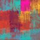 Multicolour Abstract Background Canvas Print