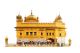 The Harmandir Sahib with White Background Canvas Print