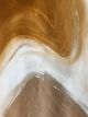 White Beige Brown Acrylic Abstract Canvas Print