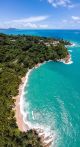 View of Banana Beach Canvas Print